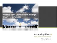 User Research Report Example